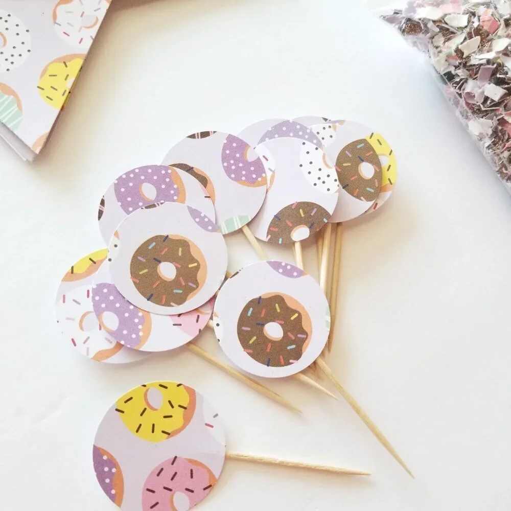 Donut Grow Up Banner Set | Donut Birthday Party | Two Sweet Birthday